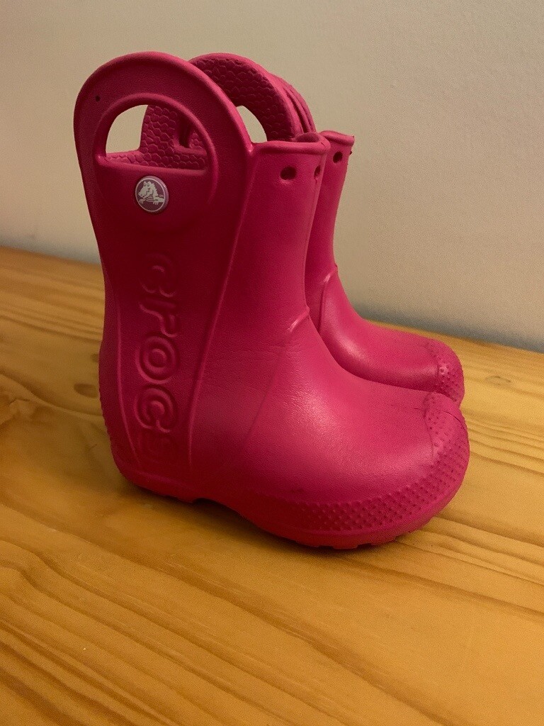 croc wellies infant